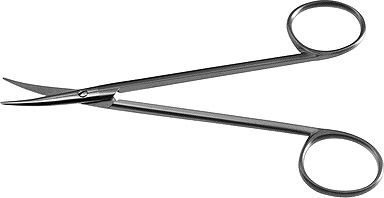 Knapp Strabismus Scissors Curved Light | E3577 | Storz Ophthalmics